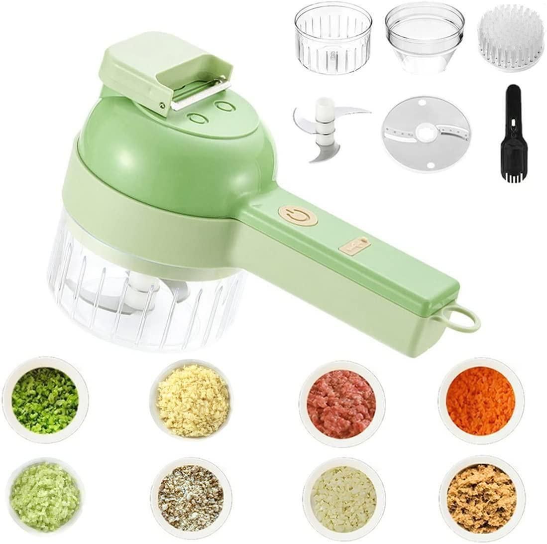 Portable Electric Vegetable Cutter Set