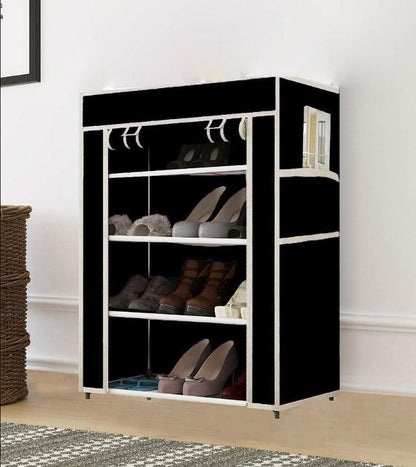Collapsible Wardrobe Cabinet and Shoe Rack